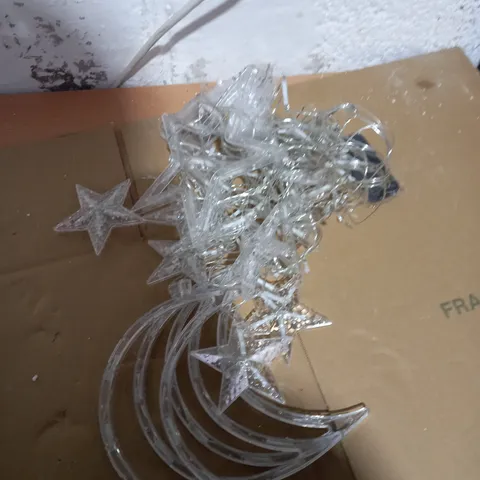 LUXFORM 3.5M STARS & MOON BATTERY OPERATED CURTAIN LIGHT