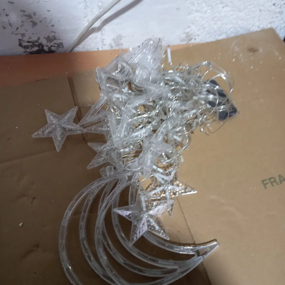 LUXFORM 3.5M STARS & MOON BATTERY OPERATED CURTAIN LIGHT