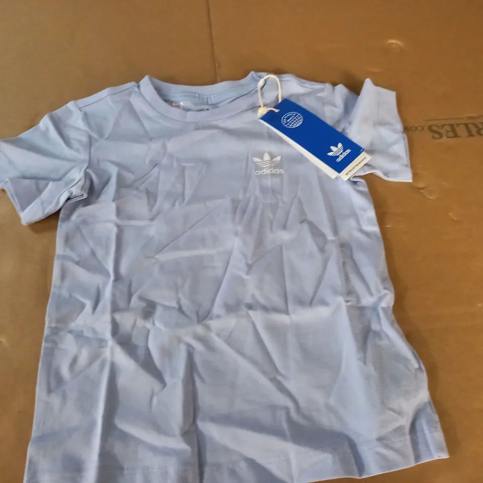 ADIDAS LIGHT BLUE KIDS T-SHIRT - 18/24M
