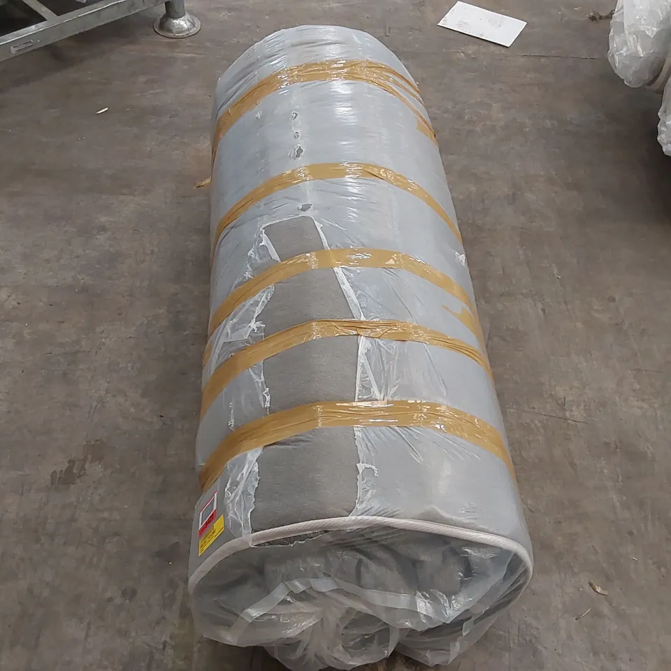 QUALITY BAGGED AND ROLLED 5' KINGSIZE ULTRA COMFORT FOAM FREE SPRUNG MATTRESS