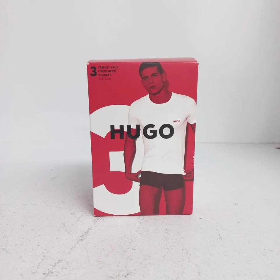 HUGO BOSS 3 PACK CREW NECK T SHIRTS XL