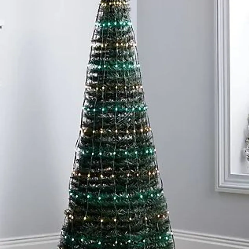 SANTA'S BEST 5FT INDOOR OUTDOOR 12 FUNCTION TREE