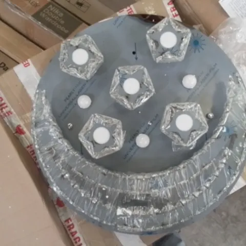 BOXED LED STARS AND MOON LIGHT (1 BOX)