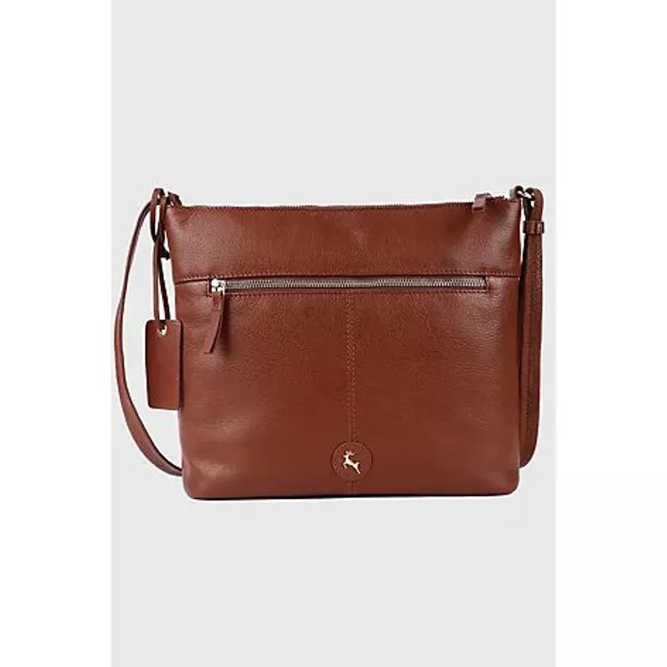 ASHWOOD MEDIUM FRONT POCKET LEATHER CROSSBODY