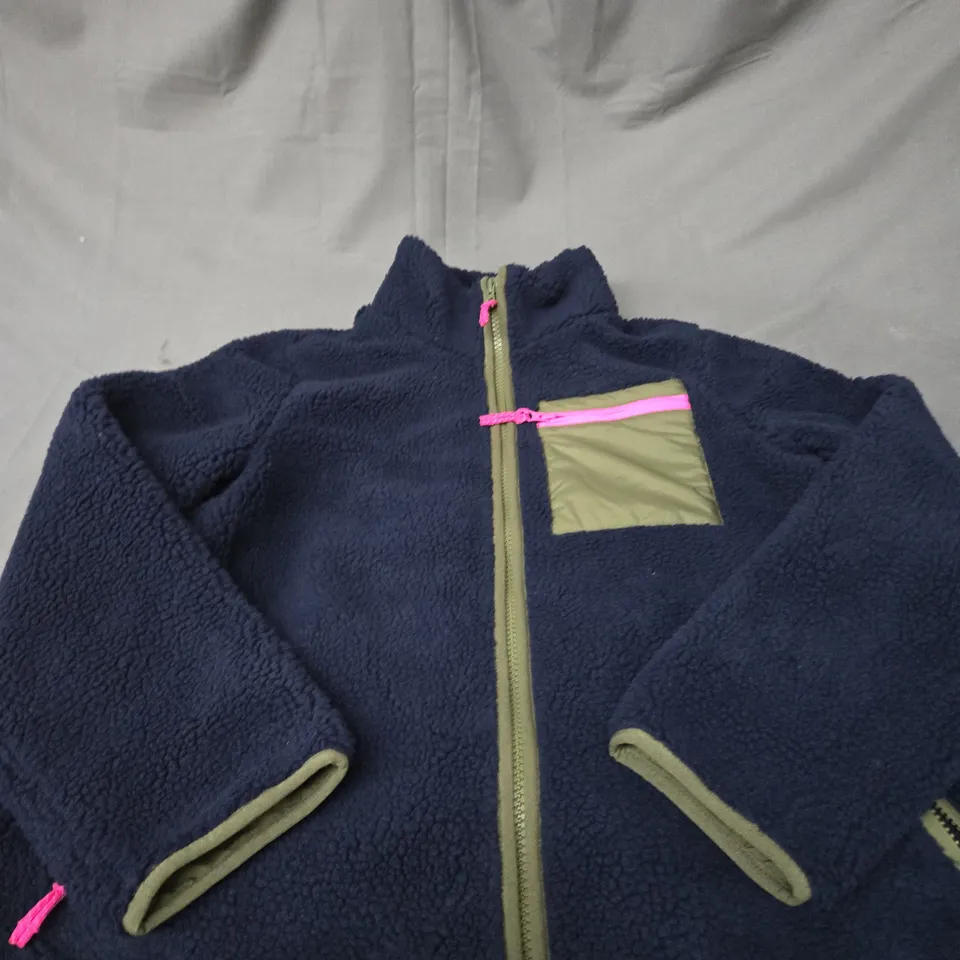 WOMENS BODEN FULL ZIP FLEECE SIZE 14