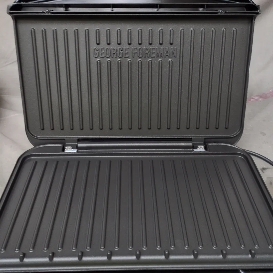 GEORGE FOREMAN ELECTRIC GRILL – LARGE (BOXED)