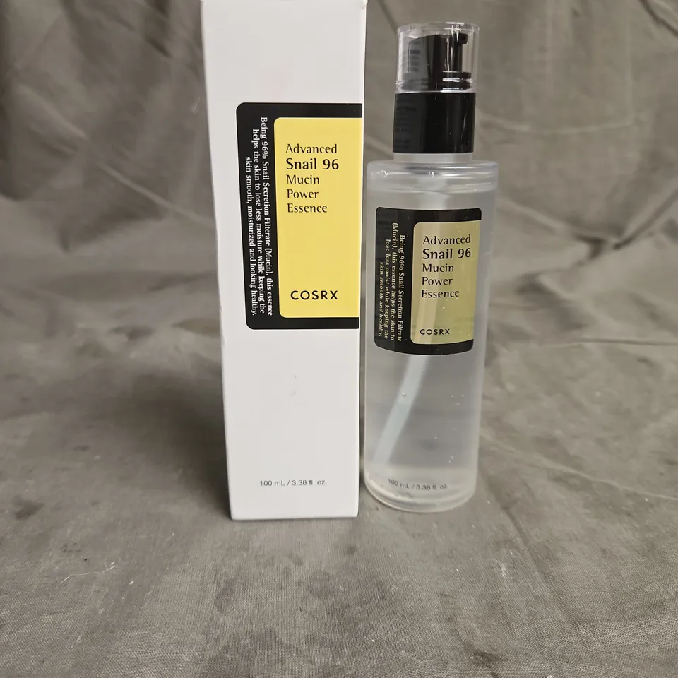 BOXED COSRX ADVANCED SNAIL 96 MUCIN POWER ESSENCE 100ML