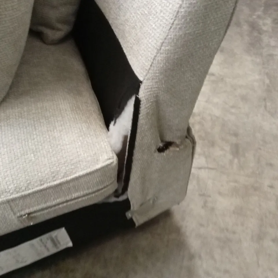 DURY CHUNKY WEAVE 4 SEATER SCATTERBACK SOFA - NATURAL RRP £699