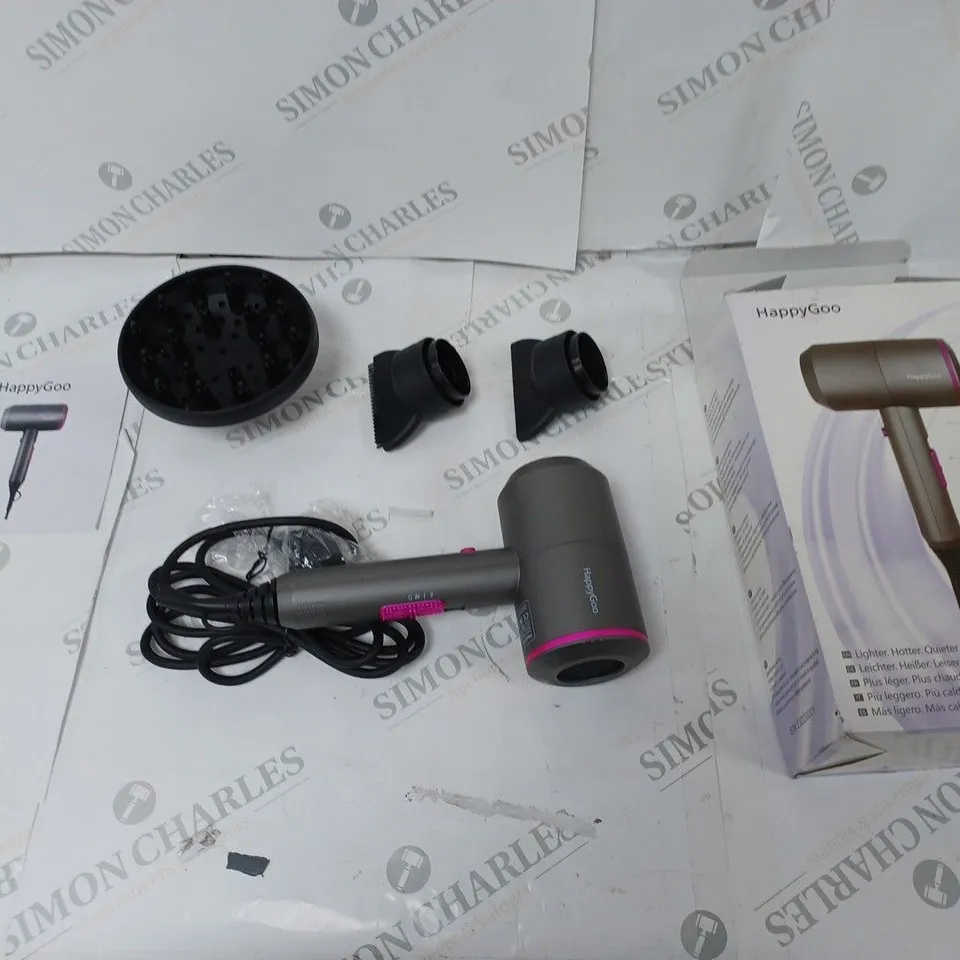 HAPPYGOO PROSSIONAL HAIR DRYER BOXED 