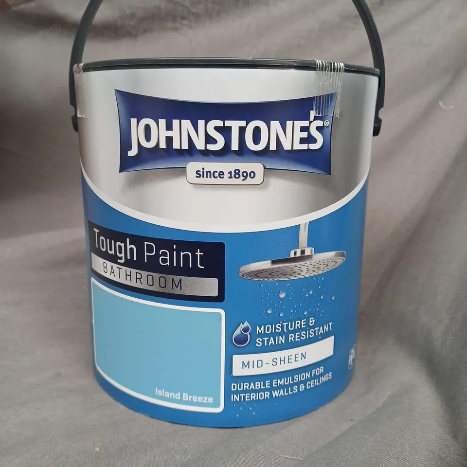 JOHNSTONES TOUGH PAINT BATHROOM 2.5L / COLLECTION ONLY 