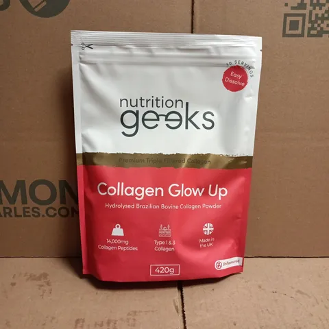 NUTRITION GEEKS COLLAGEN GLOW UP 420G 
