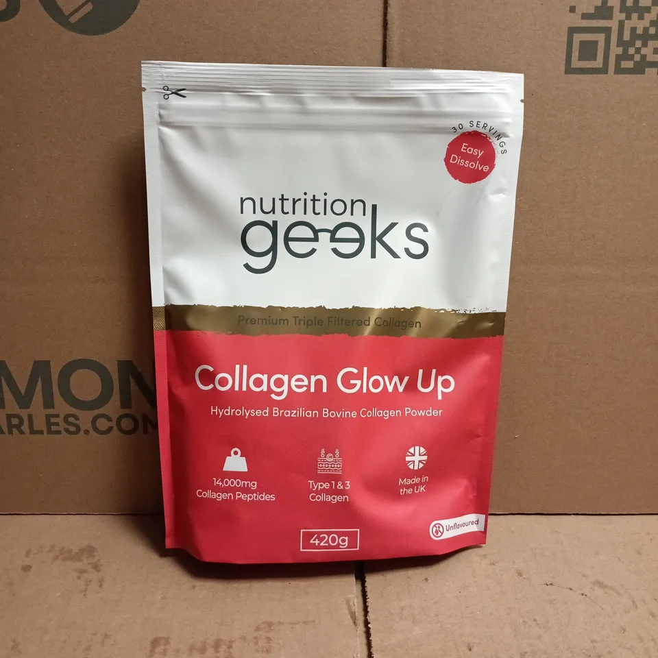 NUTRITION GEEKS COLLAGEN GLOW UP 420G 