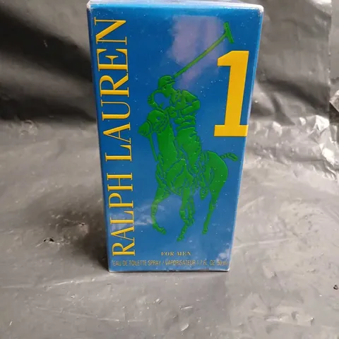 BOXED AND SEALED RALPH LAUREN FOR MEN 1 EAU DE TOILETTE 50ML