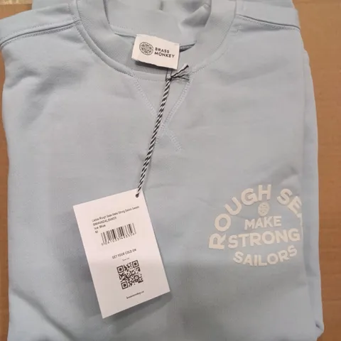 BRAND NEW BRASS MONKEY SWEATS - ICE BLUE SIZE MEDIUM APPROXIMATELY 6