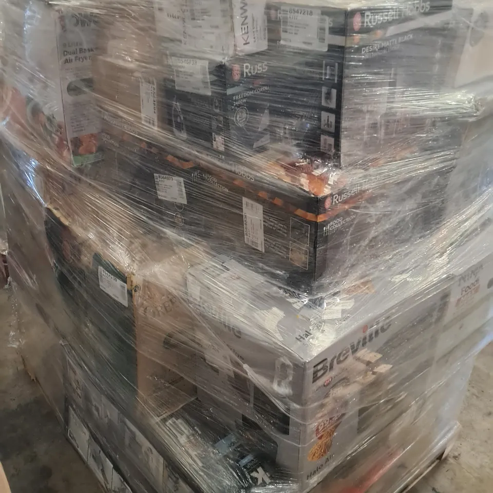 PALLET OF APPROXIMATELY 38 UNPROCESSED RAW RETURN HOUSEHOLD AND ELECTRICAL GOODS TO INCLUDE;