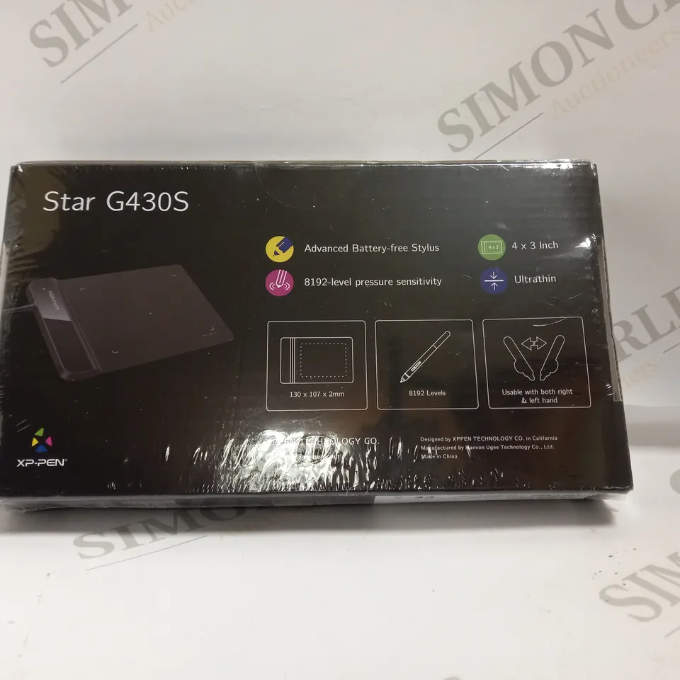 SEALED XP-PEN G430S GRAPHICS TABLET