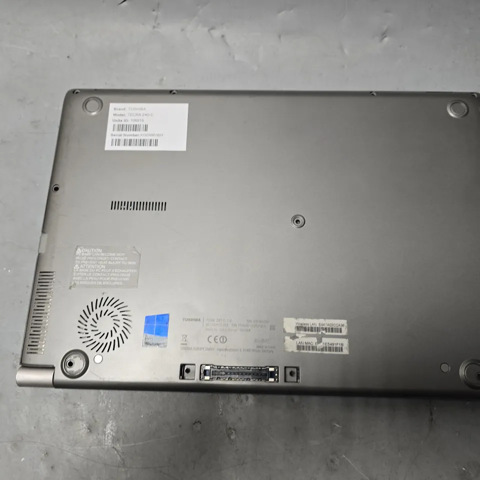 TOSHIBA TECRA Z40-C LAPTOP 