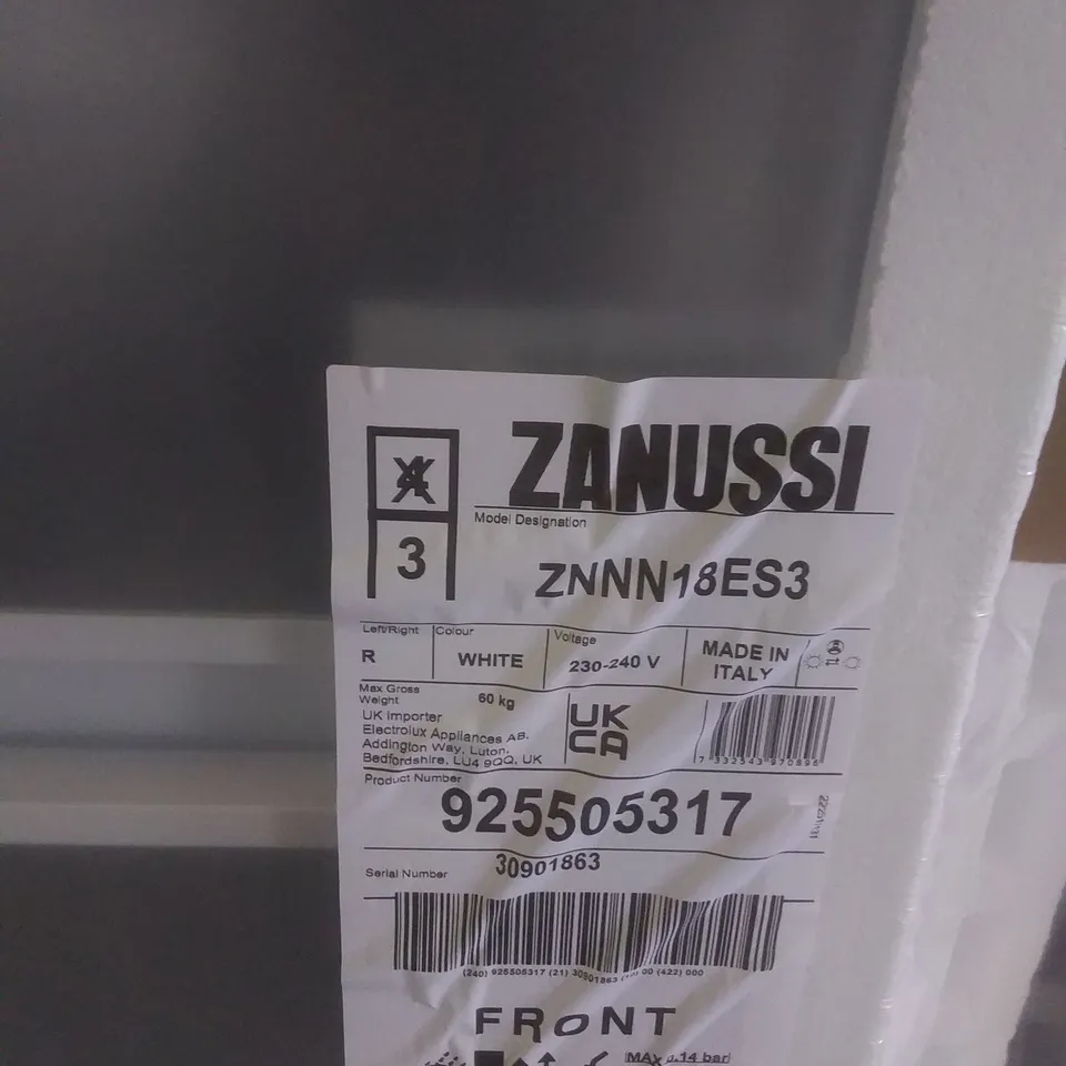 ZANUSSI ZNFN18ES3 FRIDGE FREEZER RRP £734.00
