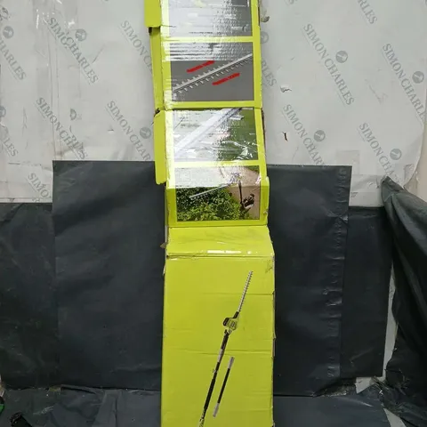 BOXED RYOBI POLE HEDGE TRIMMER - COLLECTION ONLY 