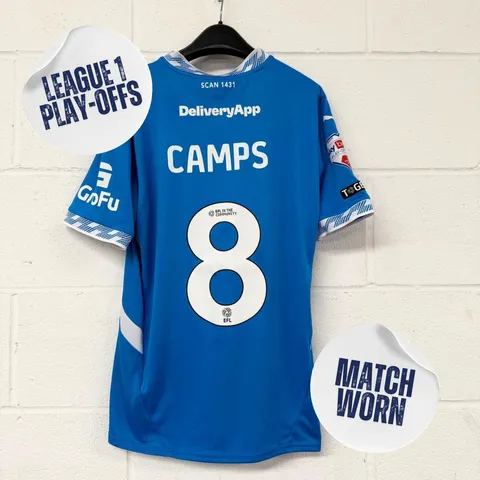 #8 - Callum Camps - Play-Off Football Shirt 24/25 - Size M
