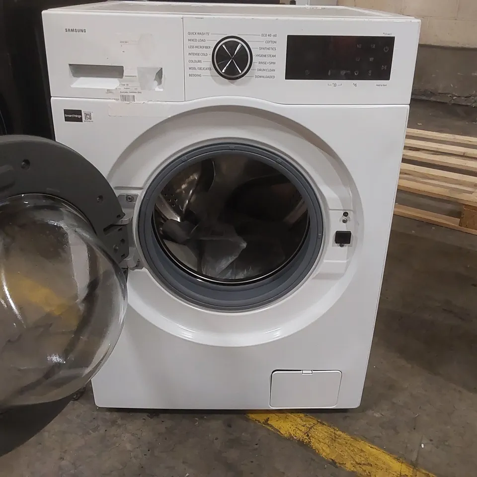 SAMSUNG SERIES 5 AI ENERGY WW90CGC04DAEEU 9KG LOAD, 1400 SPIN ECOBUBBLE WASHING MACHINE WITH SMARTTHINGS - WHITE