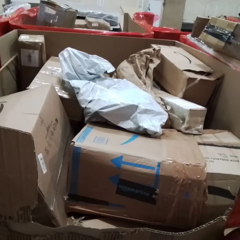 PALLET OF ASSORTED HOUSEHOLD GOODS AND PRODUCTS TO INCLUDE;KEYBOARD,MOUSE MAT,CLOCK