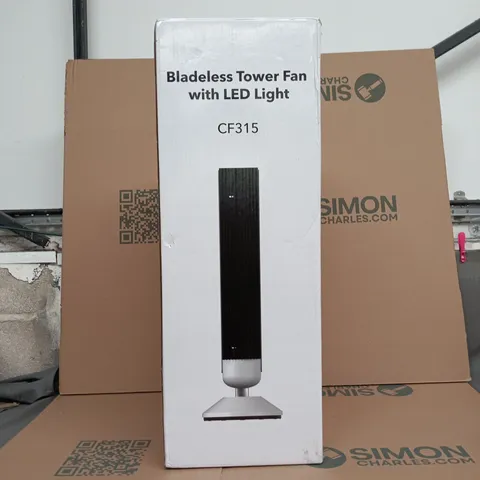 BLADELESS TOWER FAN WITH LED LIGHT CF315 BOXED