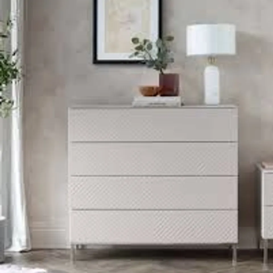 BKXED NOAH STONE CHEST OF DRAWERS