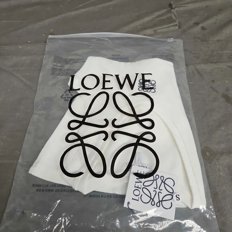 BAGGED LOEWE CASUAL TANK TOP - SIZE SMALL