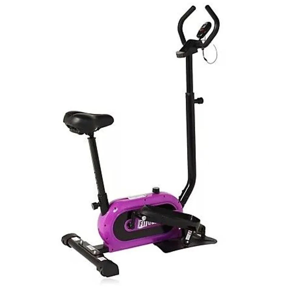 OUTLET FITQUEST 2 IN 1 ELLIPTICAL STEPPER PURPLE