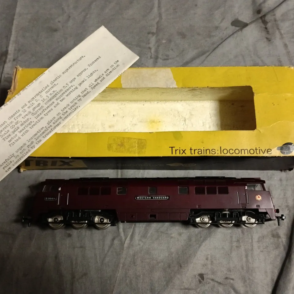 TRIX TRAIN LOCOMOTIVE VINTAGE TRAIN