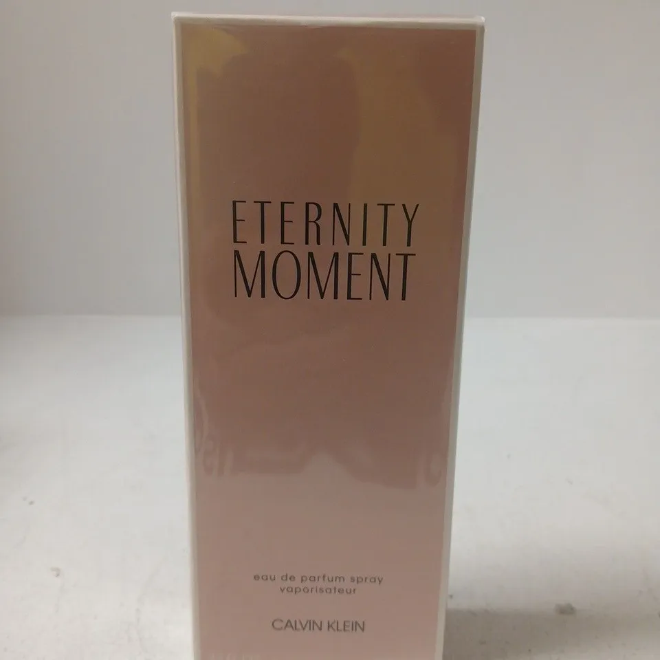 BOXED AND SEALED CALVIN KLEIN ETERNITY MOMENT EAU DE PARFUM 100ML