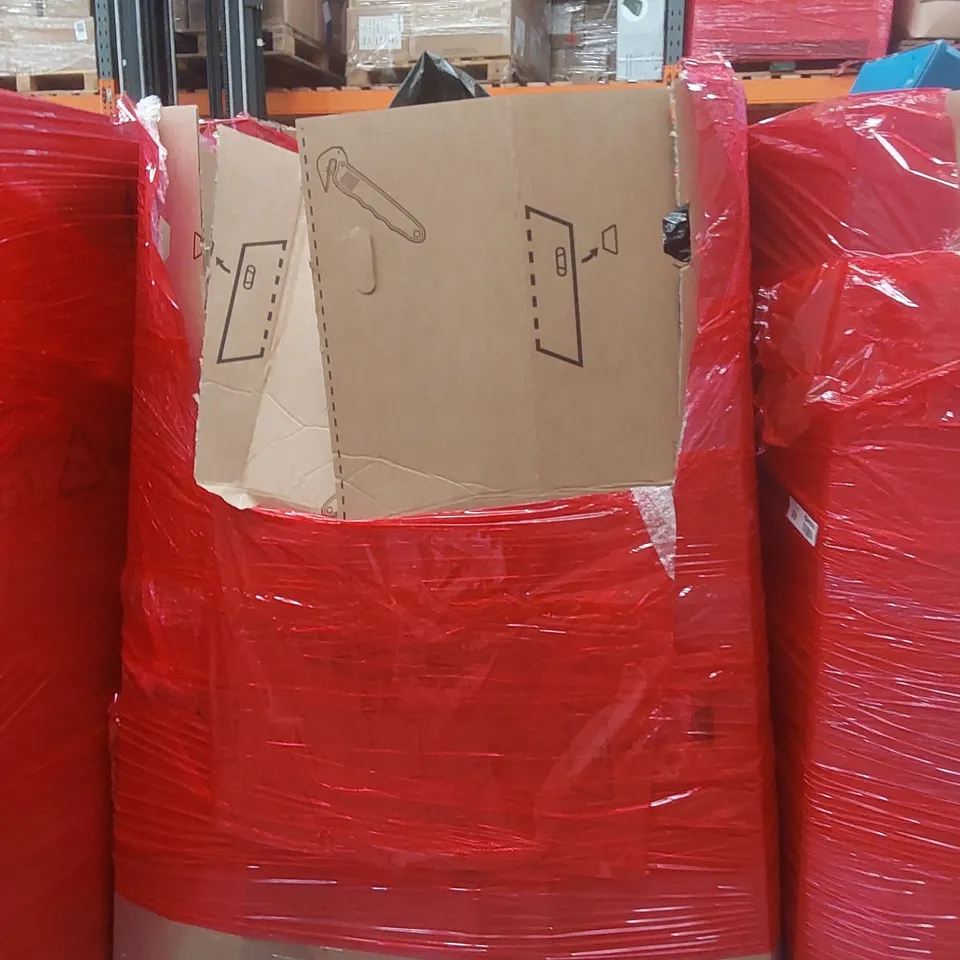 PALLET CONTAINING A LARGE QUANTITY OF ASSORTED ITEMS INCLUDING: ASSORTED STEAM CLEANERS ECT