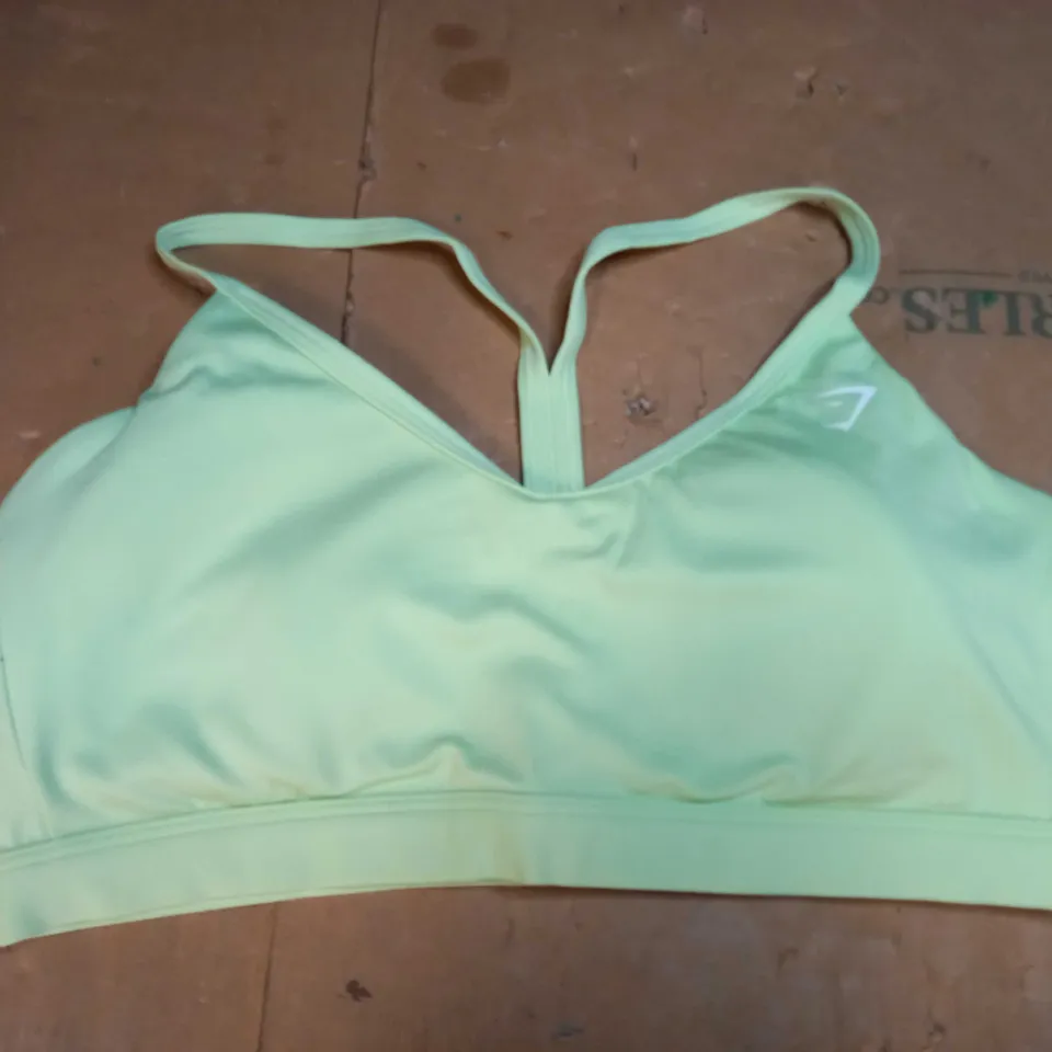 GYMSHARK SPORTS BRA SIZE L