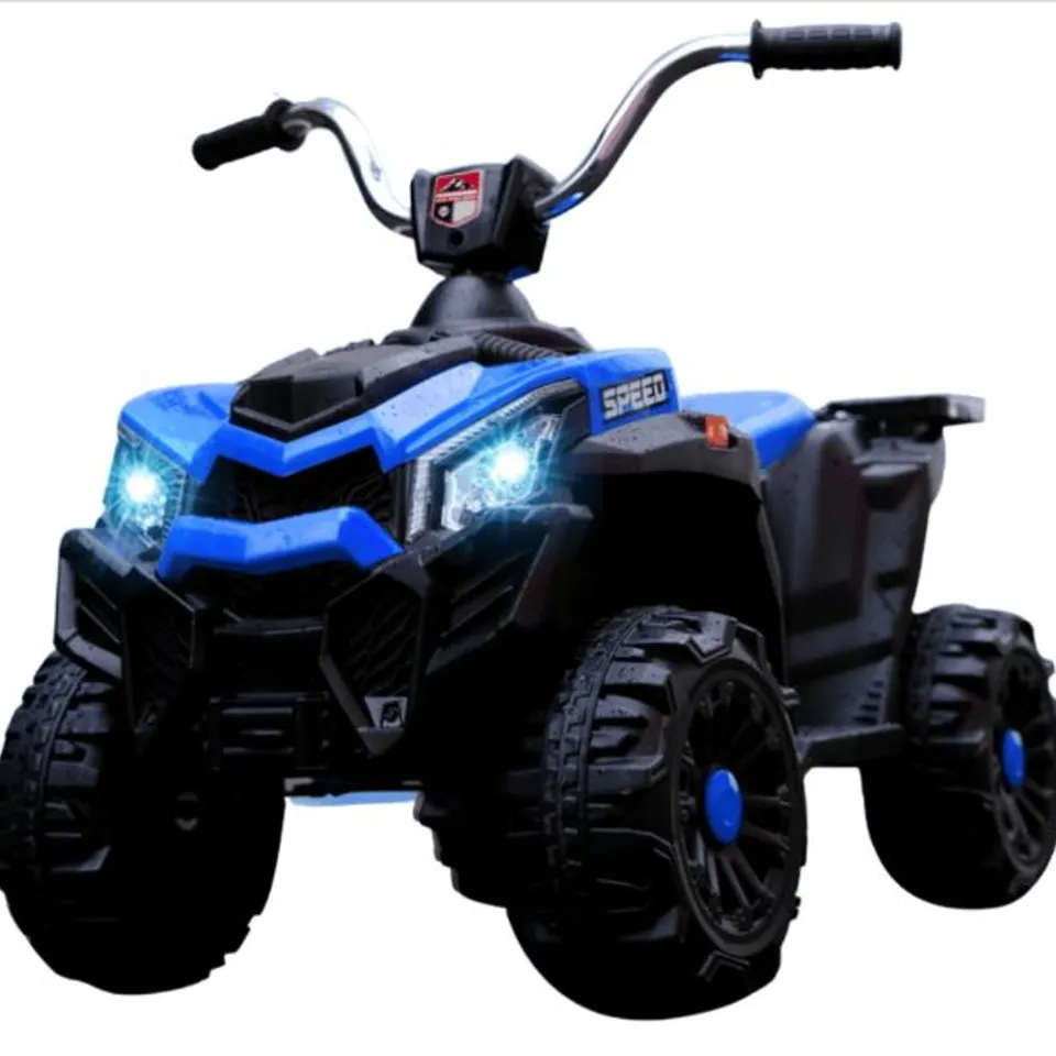 BRAND NEW BOXED MY FIRST 6V TODDLERS QUAD BIKE RIDE ON BLUE 