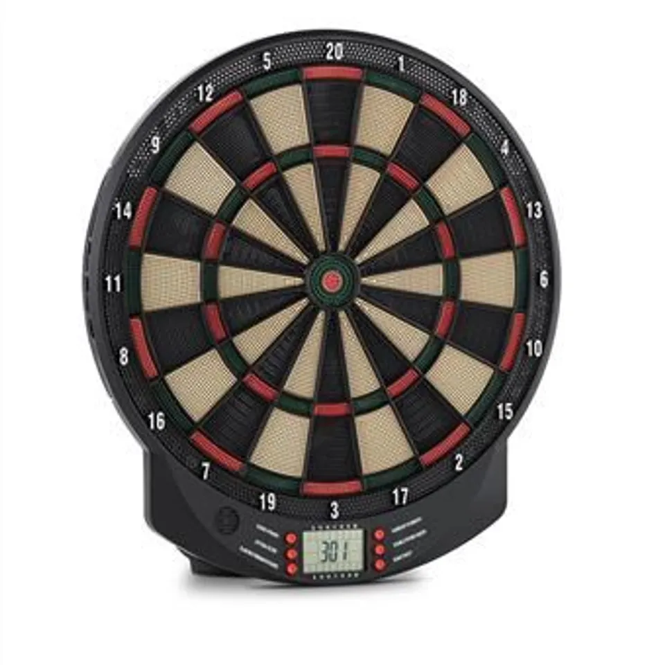 KLARFIT PROFESSIONAL DARTBOARD, DART GAME, E-DART, SOUND, SOFT DARTS, ELECTRONIC