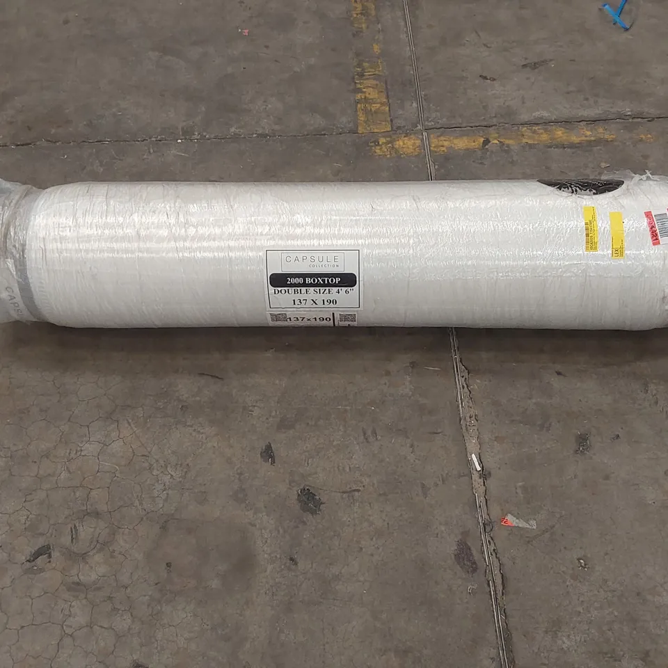 QUALITY BAGGED AND ROLLED BENJI ALANDRA PILLOW TOP POCKET SPRUNG 2000 MATTRESS - 4'6 DOUBLE 