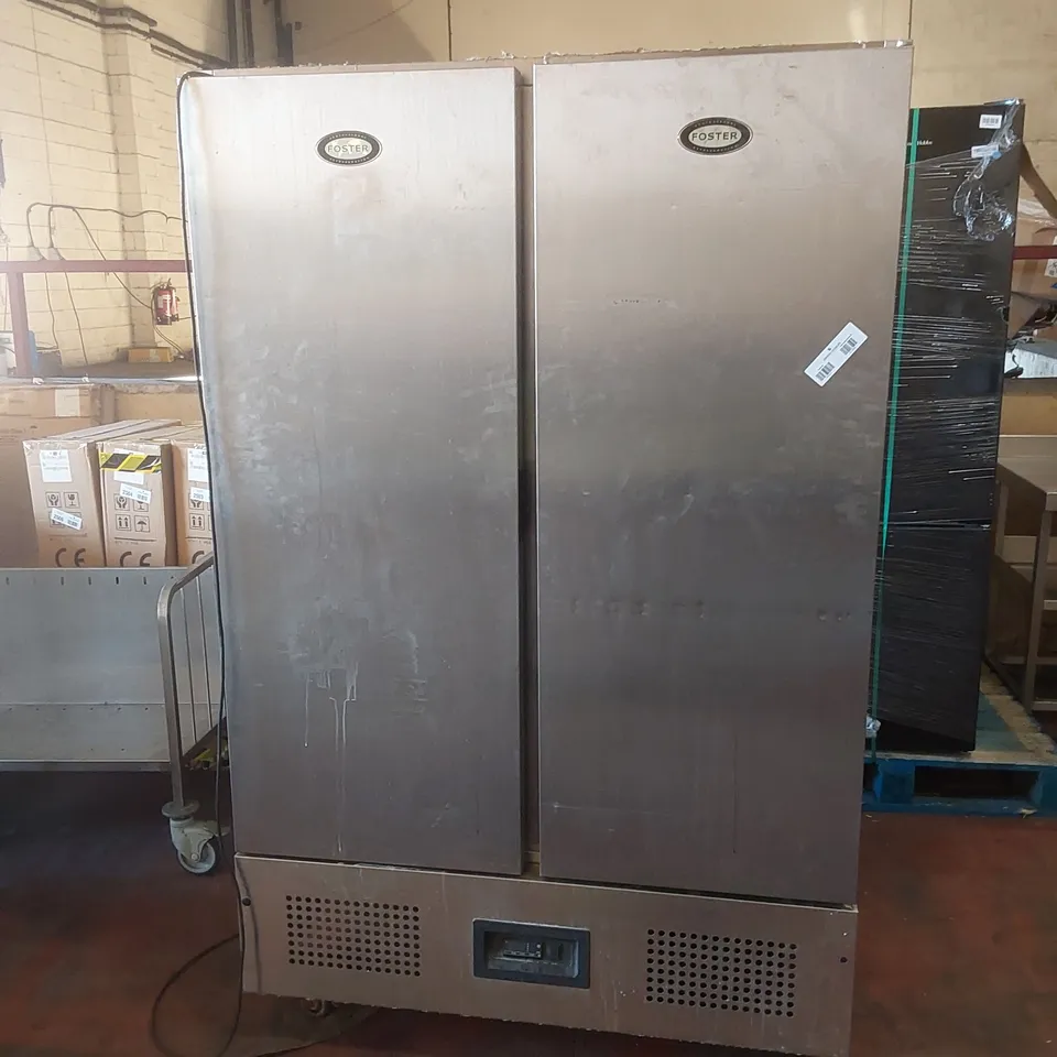 FOSTER FSL800H UPRIGHT SLIMLINE DOUBLE DOOR REFRIGERATOR 