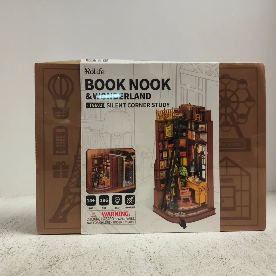 ROLIFE BOOK NOOK & WONDERLAND – SILENT CORNER STUDY MINIATURE DIORAMA KIT