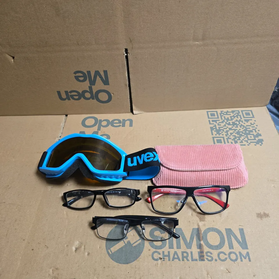 TOTE OF APPROXIMATELY 20 ASSORTED GLASSES/RELATED ITEMS 