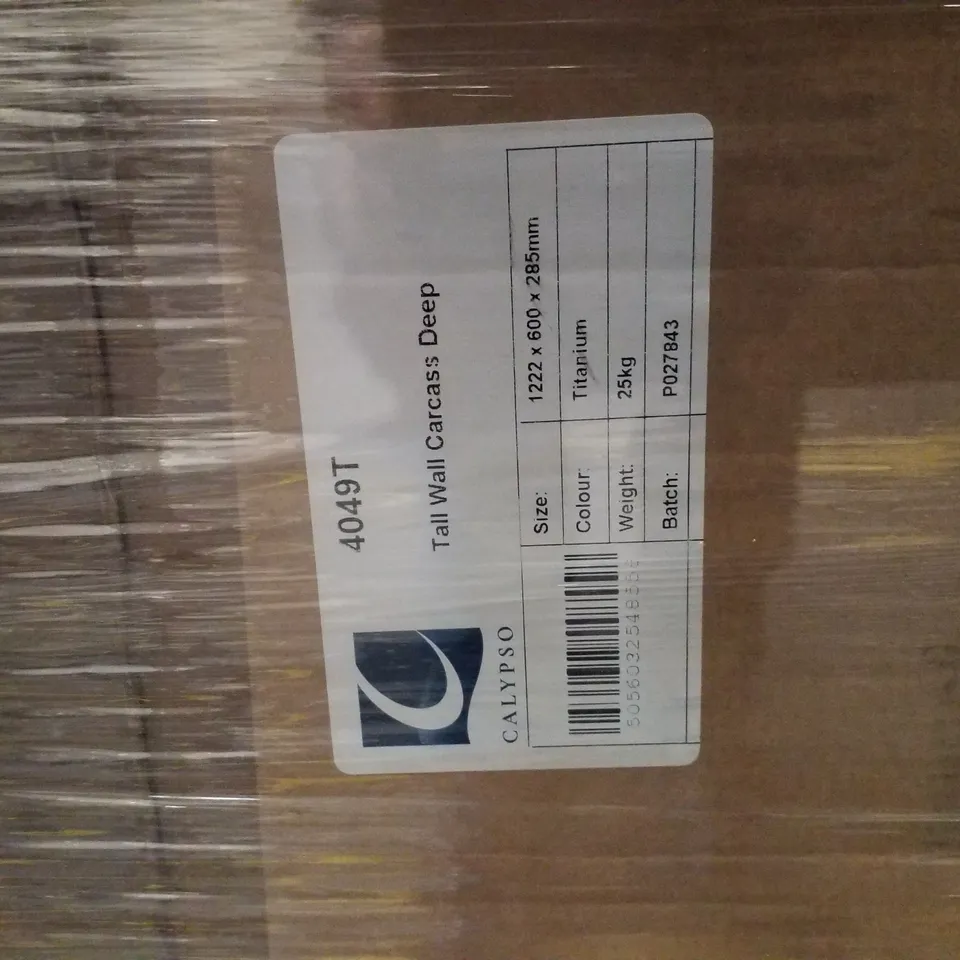 PALLET CONTAINING APPROXIMATELY 13 ASSORTED BRAND NEW CALYPSO BATHROOM CARCASSES