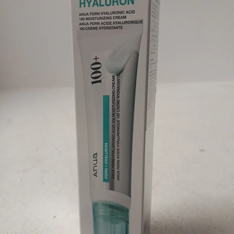 SEALED ANUA PDRN HYALURONIC ACID 100 MOISTURISING CREAM 60ML