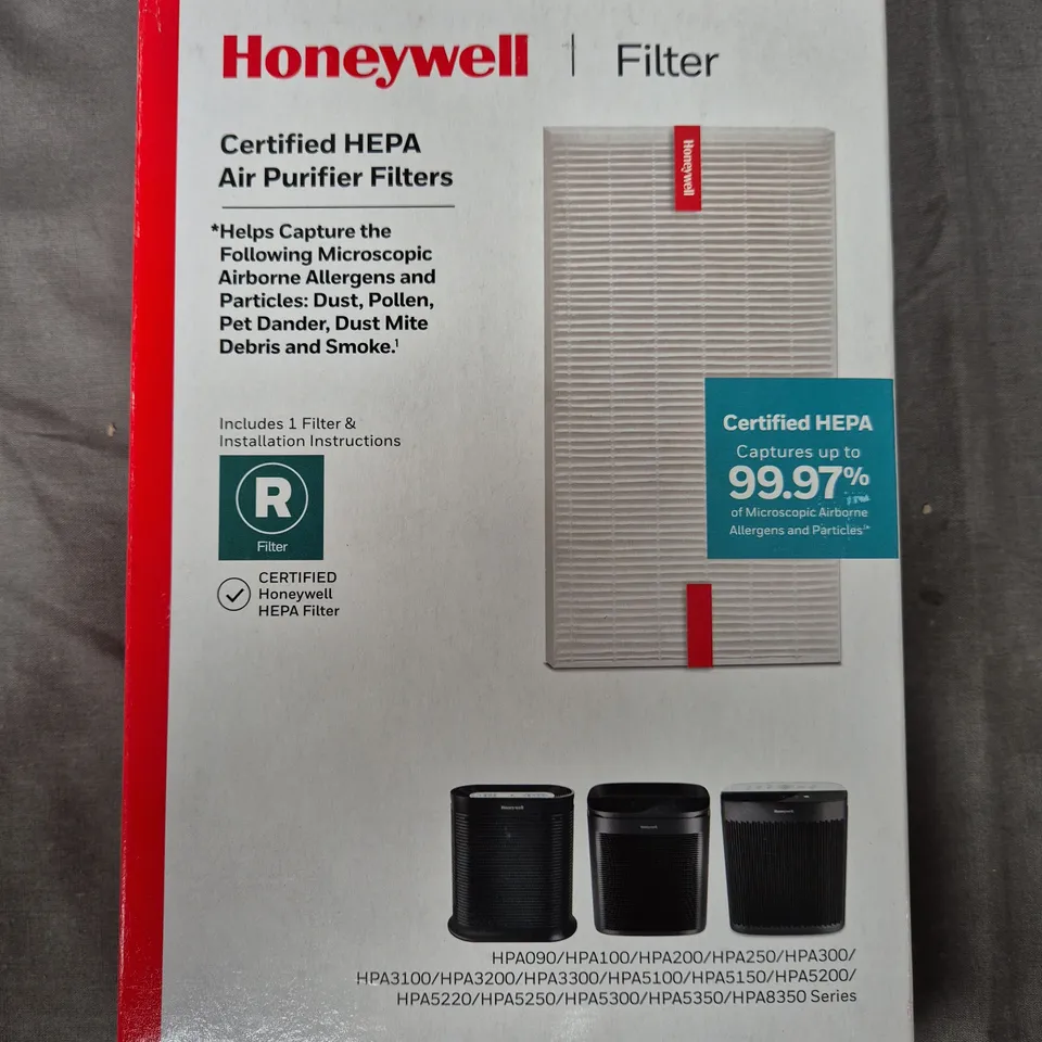 4 HONEYWELL CERTIFIED HEPA AIR PURIFIER REPLACEMENT FILTER