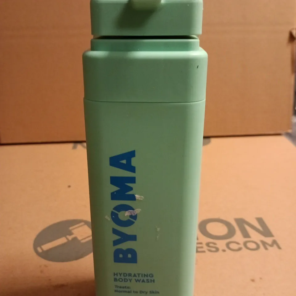 BYOMA HYDRATING BODY WASH – LIGHT AQUA BOTTLE 400ML