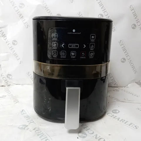 BOXED COOK'S ESSENTIALS 4L AIR FRYER IN BLACK