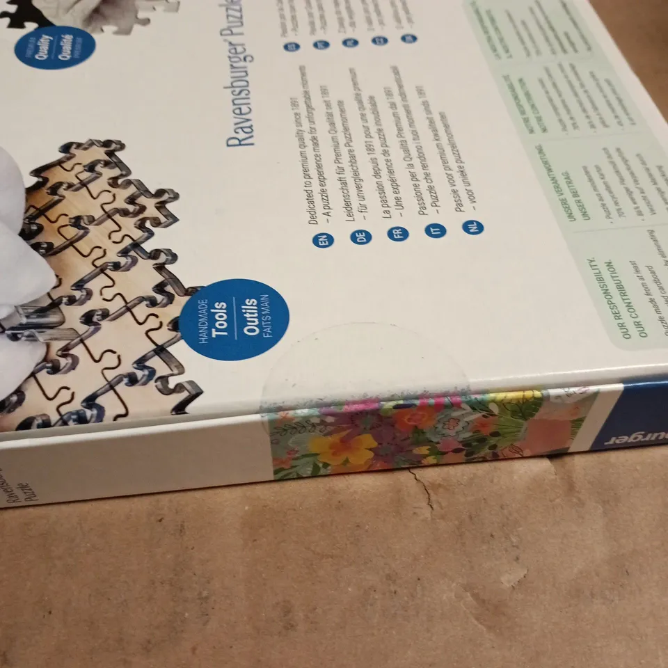 SEALED RAVENSBURGER 500-PIECE PUZZLE - FLOWERS FOR YOU