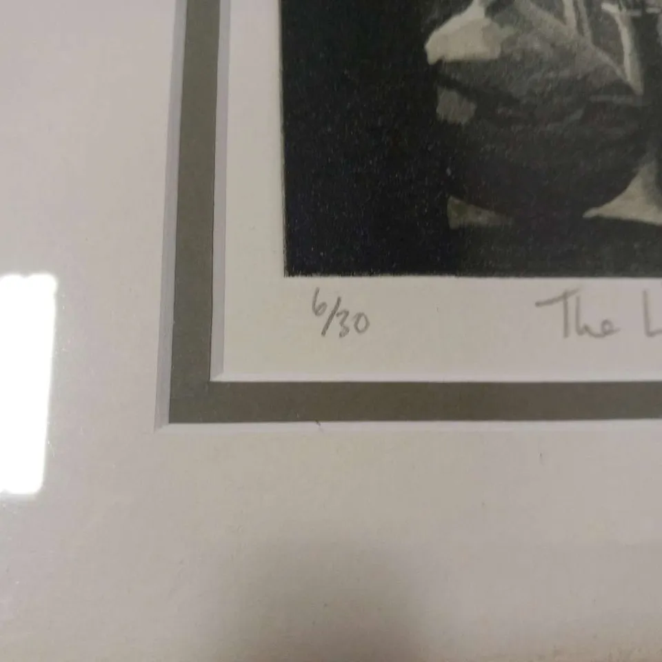 FRAMED AND MOUNTED 'THE LITTLE WINDOW' SIGNED PRINT #6/30