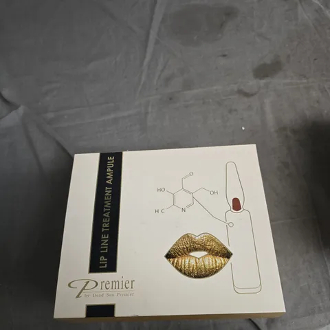 PREMIER LIP LINE TREATMENT AMPOULE SET BY DEAD SEA PREMIER – 2 X AMPOULES, BOXED