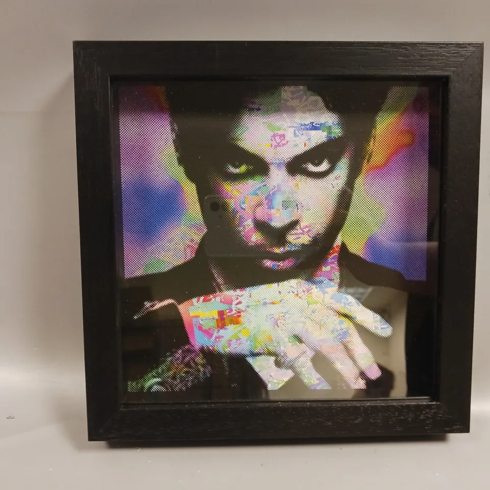 TRISTAN GREEN SIGNED LIMITED EDITION FRAMED PRINCE ART PRINT (6/40)