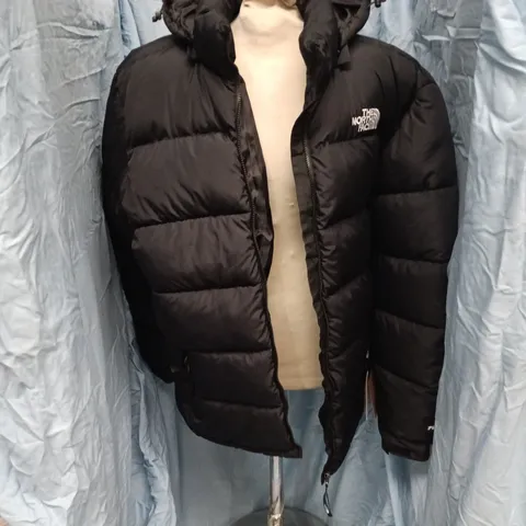 THE NORTH FACE MEN'S HOODED DOWN PUFFER JACKET – BLACK – XXL